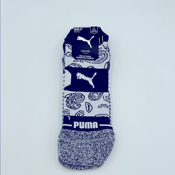 Puma Men's Low Cut Golf Socks Large 9-13 NWT - Picture 1 of 3